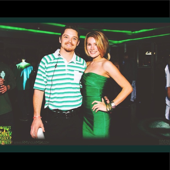 Rayon Bandage Bodycon Dress 🍀💚 - Picture 2 of 3